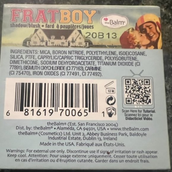 NWOT The Balm Never used Makeup  - Eyeshadow Palette,  Blush, & Face Palette - Picture 9 of 9